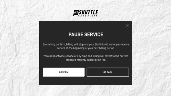 Can You Pause and then Restart Your Starlink Service?